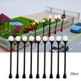 thumbnail image 4 of 20 faroles para exteriores de 1/100 pulgadas, mini faroles para paisajes. Estilo C, 4 of 9