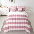 thumbnail image 2 of Manfei Geometric Plaid 7-Piece Twin Bedding Sets for Teens Female Men,Retro Grid Bedding Comforter Set,Vintage Buffalo Breathable Sheet Sets,Ultra Soft Home Decor,Reversible, 2 of 8