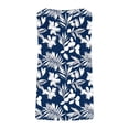 thumbnail image 6 of Axiiglly Plus Size Tank Tops for Women Floral Print Crewneck Relaxed Fit Wide Strap Summer Sleeveless Dressy Tops, L-5XL, 6 of 7