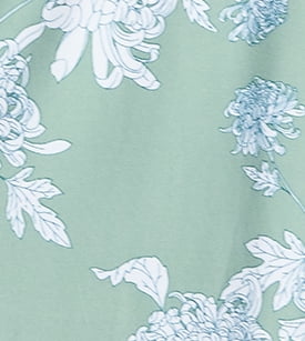 Verdigris Green Athiya Floral