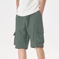 thumbnail image 4 of WILLBEST Conjunto de 2 Piezas de Camiseta y Pantalones Cortos con Parches Hipster para Hombre, Chándal Deportivo, 4 of 8