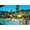 Unframed, variant on Art.com Motel Swimming Pool Stretched Canvas Print Wall Art, 18" x 12"