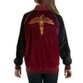 Harry Potter Bomber Jacket Velour Harry Potter Jacket Raglan Sleeve Harry Potter Coat Harry