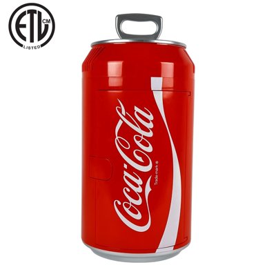 Buy Coca Cola 8 Cans Ac Dc Electric Mini Cooler Mini Fridge Red Online In Indonesia 45653396