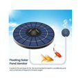 thumbnail image 3 of Bomba de oxígeno solar para estanque con manguera de aire y aireador de piedra de burbujas para estanque de peces, 3 of 5