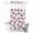 Red Blue White, variant on No Hook Shower Curtain, American Flag Shower Curtains for Bathroom with See Through Top Window, 250 Anniversary Freedom Veteran Day Firework Waterproof & Washable Bath Curtain Long 72"x78"