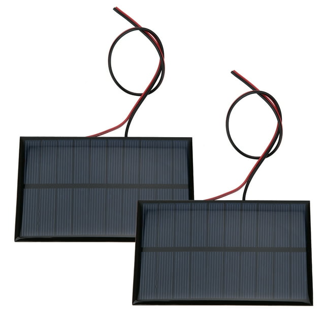 Mini panel solar, 2 piezas Mini panel solar Módulo de panel solar Panel solar Aspecto llamativo NikouMX herramienta