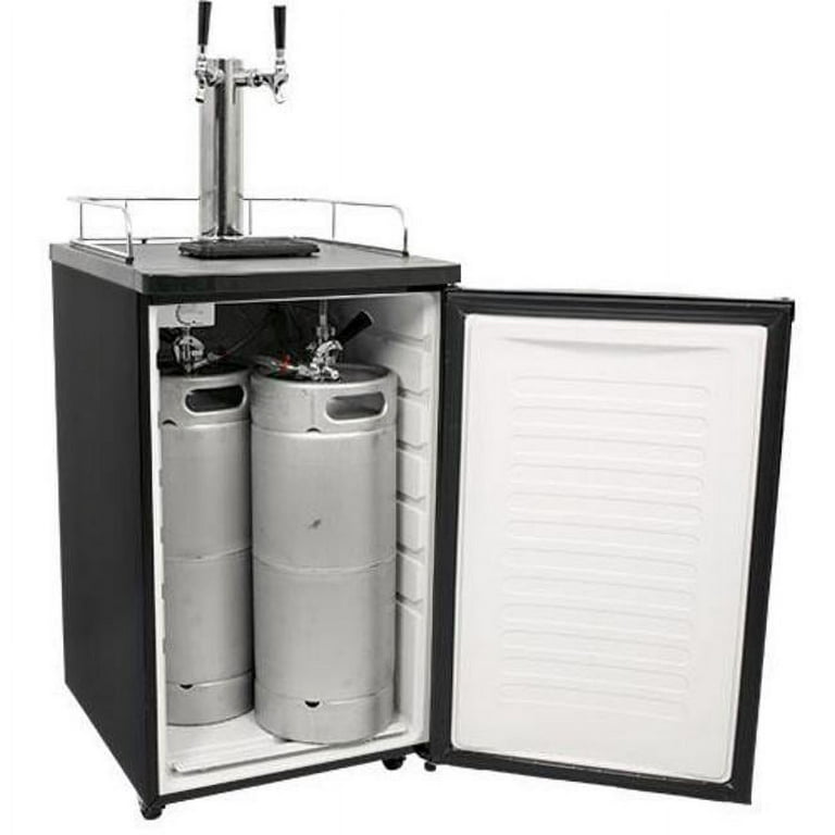 Edgestar kc2000twin 20 inch wide dual tap kegerator for full size kegs deals