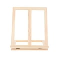 thumbnail image 6 of Hemoton Portable Wooden Tabletop Easel Adjustable Height Art Stand for Painting and Display Foldable and Sturdy Wood Desktop Holder for Oil and Watercolor, 6 of 8