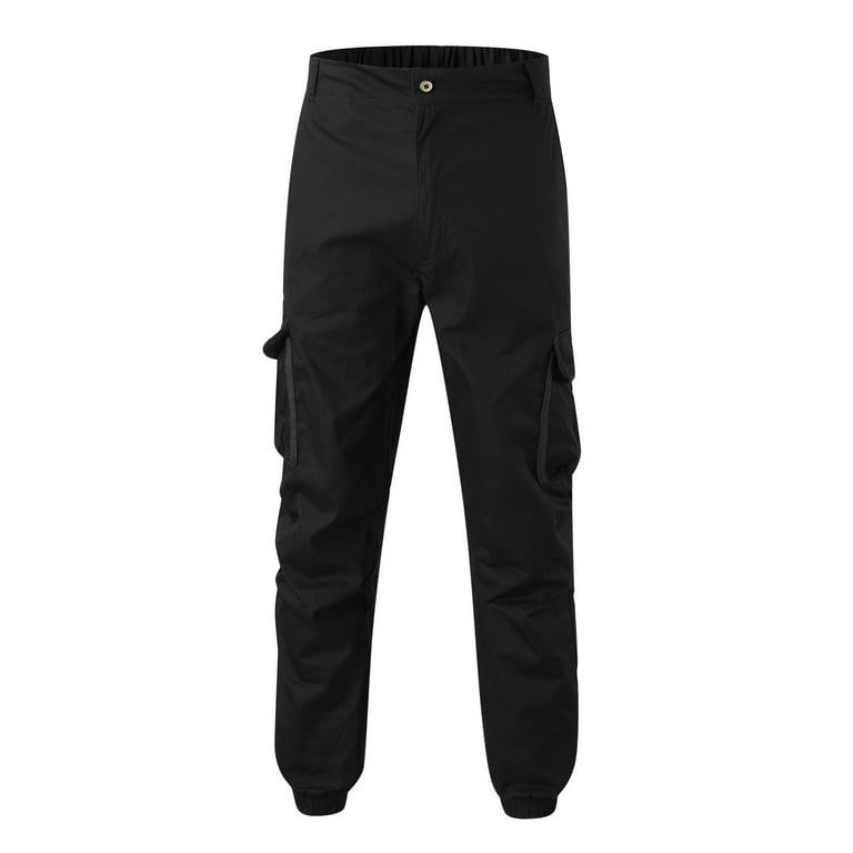 Clearance! Hontri Cargo Pants for Men Male All Matching