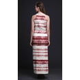 thumbnail image 4 of Bimba Tie-Dye Women Sleeveless Crew Neck Halter Gown With Side Slits Maxi Dress-Large, 4 of 6
