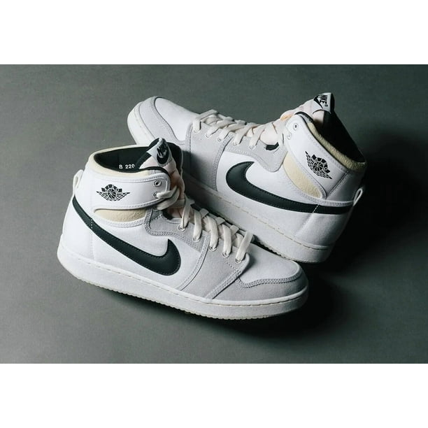 Jo r-dan 1 KO High 'Grey Fog' White Black Sail DO5047-100 Men's Sz 8-13 Retro Air