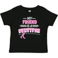 thumbnail image 3 of Inktastic My Friend is a Survivor Breast Cancer Awareness Boys or Girls Baby T-Shirt, 3 of 5
