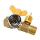 thumbnail image 5 of Adaptador De Grifo De 2 , Conector De Grifo Doble, Adaptador De Manguera De Riego De Jardín De Latón Para El Hogar, Fácil Control Con Válvulas De Encendido/apagado,, 5 of 7