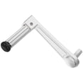 thumbnail image 4 of GAXIRE Laundry Handheld Crank Clothes Rack Hanger Silver Iron Plastic 1Pcs 11.8X3.0X2.9In, 4 of 8