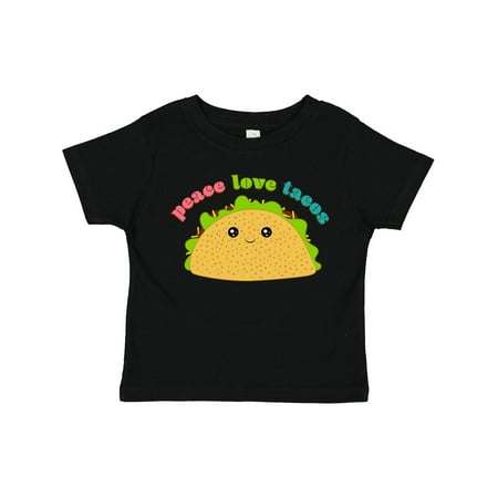 

Inktastic Peace Love Tacos Gift Toddler Boy or Toddler Girl T-Shirt