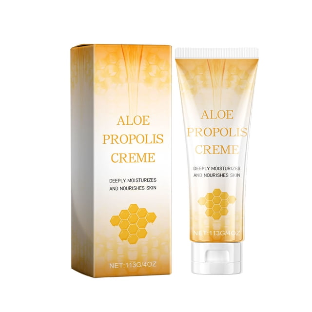 Pisexur Belleza Maquillaje Crema hidratante de aloe y propóleo 113 gpara mujeres y hombres