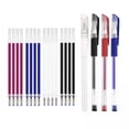 thumbnail image 1 of Rotulador para coser,Recambio de rotuladores para marcar tela que se borran con calor,Marcador de tela borrable para costura de sastres,Bolígrafos termorretráctiles Bolígrafos borrables por, 1 of 8