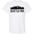 thumbnail image 3 of Inktastic Seattle Washington City Skyline T-Shirt, 3 of 5