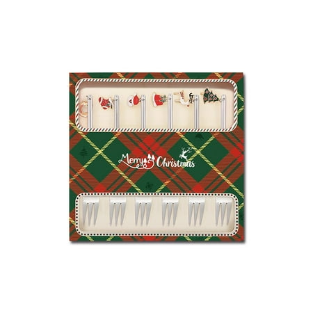 

QIIBURR Christmas Table Decorations Christmas Dinnerware Sets 6 Pack Christmas Table Decorations Christmas Dinnerware Table Decorations