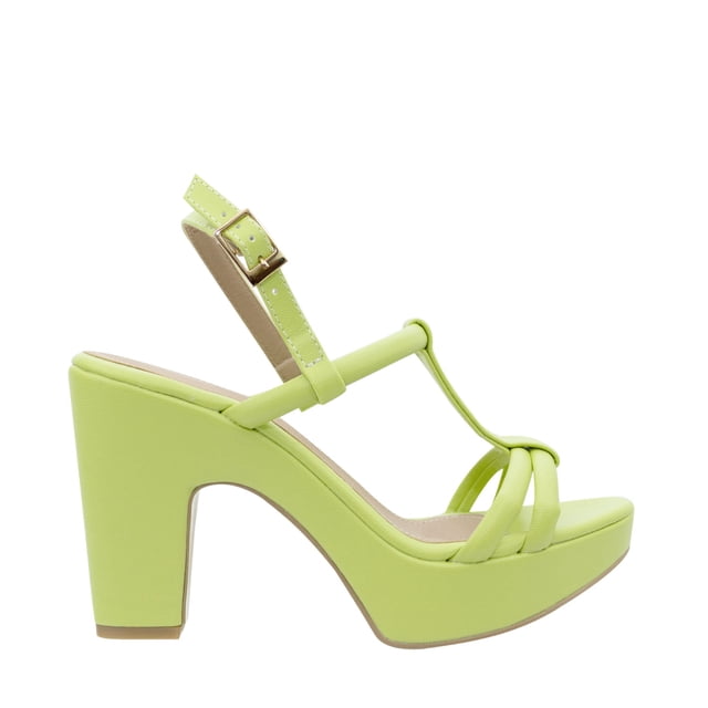 Sandalia Carla Color Verde D00470132570 24.5 Dorothy Gaynor Sandalia Carla Color Verde D00470132570 24.5