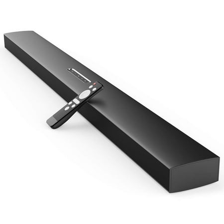 MEIDONG SOUNDBAR 12 Drivers 72 Watt 43 Inch, Meidong Sound Bar for TV Wireless and Wired Audio Bluetooth TV Speakers with Deep Bass (Improved, 8 Diaphragms, Optical/RCA/AUX/Bluetooth/Remote (Best 12 Inch Bass Speaker)
