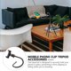 thumbnail image 3 of LOLIPPYY 1Jgo Adaptador Para Trípode Con Soporte Para Teléfono Y Flexible Ajustable En Color Negro, 3 of 8