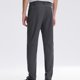 thumbnail image 5 of Pantalones largos para hombre, informales, transpirables, de exterior, de color sólido, con cremallera, bolsillo, pierna recta, deportivos, de poliéster., 5 of 7