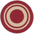 thumbnail image 1 of Colonial Mills Rug CN60R120X120 Coronado Round Braided Rug  Red - 10 ft., 1 of 1