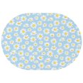 thumbnail image 1 of Oval Tablecloth Daisy Flower Farmhouse Rustic Tablecloth,Oil Proof Spill Proof Polyester Table Cover for Rectangle Tables,Durable Tableclothes Decoration Tablecloths for Camping Dining Buffet Parties, 1 of 1