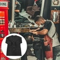 thumbnail image 6 of Yardwe Shop Apron Black Soft Comfortable for Salon Use Practical Design, 6 of 8