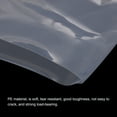 thumbnail image 4 of 100 Pcs Clear Flat Open Plastic Poly Bags 8x12 Inch 4 Mil Packaging Bags for Proving Bread, Dough, 4 of 5