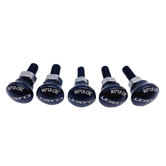 Bicycle Front Rear Fork Wheel Screws For Folding Bike 2 3 Ti P40 Gt Classic Derailleur Cable,black