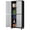 Black Gray, variant on AUHUP 4 Doors Garage Storage Cabinets with 3 Adjustable Shelves, 71"H Locking Steel Storage Cabinet for Home Office, Garage, Warehouse, Workshop (White)