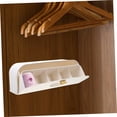 thumbnail image 3 of UPKOCH White Hanging Underwear Organizer with Lid for Neat Closet Storage, 3 of 6