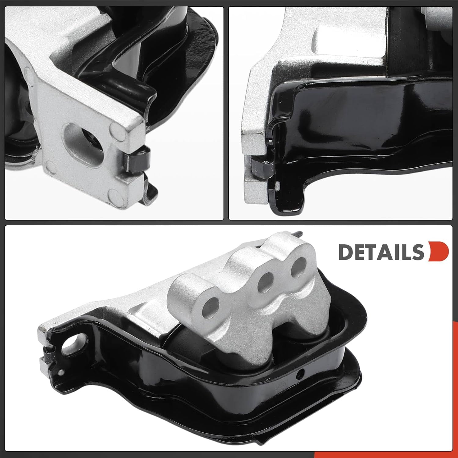 A-Premium Front Engine Motor Mount Compatible with Chevrolet Equinox 2010-2017, Captiva Sport 2012-2015 & GMC Terrain 2010-2017, 2.4L