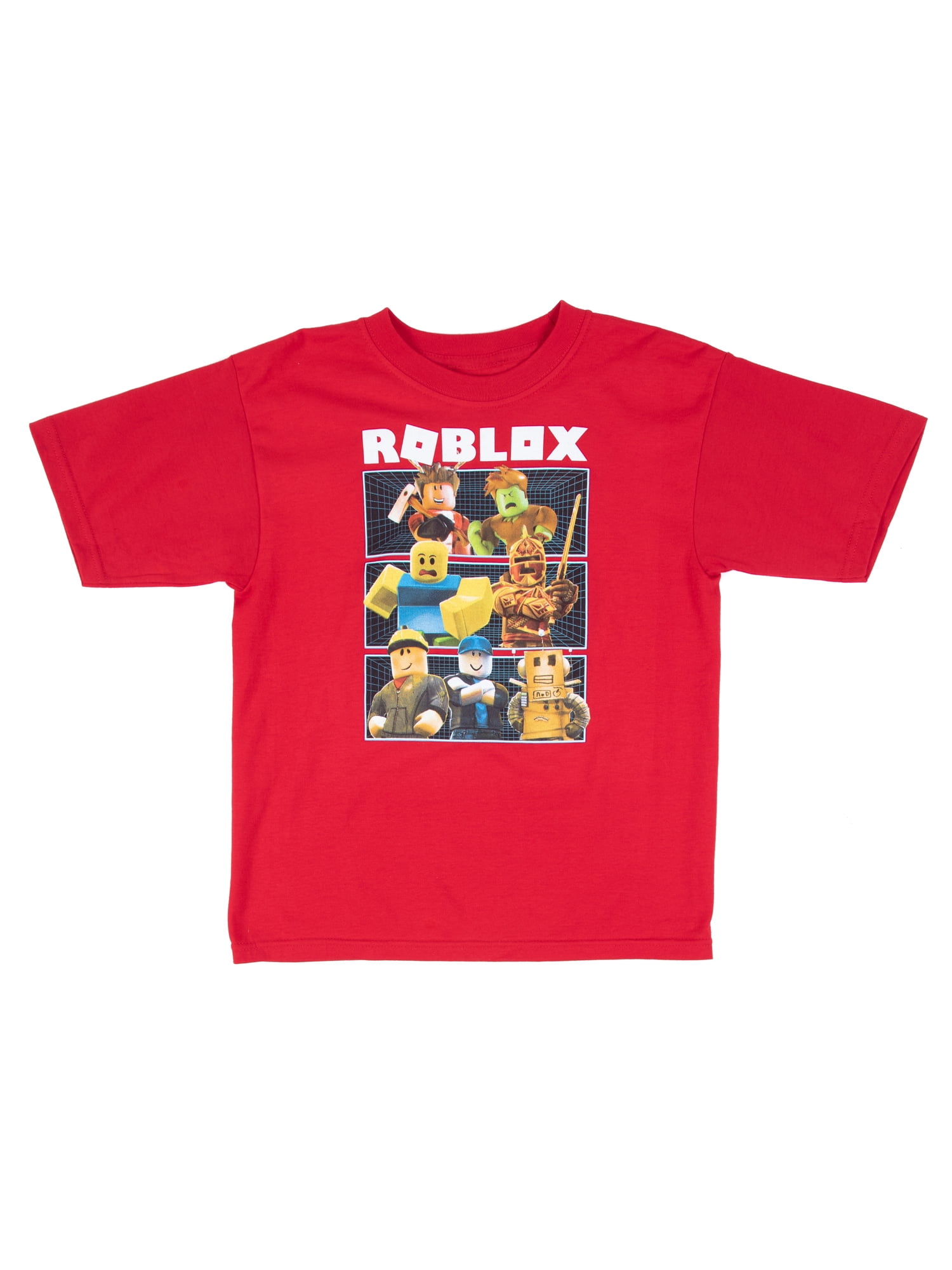 Roblox Roblox Boys Graphic Short Sleeve T Shirt Sizes 4 18 Walmart Com Walmart Com