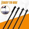 thumbnail image 3 of MesaSe Ensemble de 288 Pcs Lames de Scie à Rouleau en Acier au Carbone de 5 Pouces, Lames de Scie à Rouleau à Extrémité Résistante, Facile à Installer, Lames de Scie à Rouleau Double Inversé pour Bois Dur, Plastique, Cuivre, 3 of 10