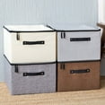 thumbnail image 2 of Caja de almacenamiento con cremallera, ropa interior práctica, sujetador, calcetines, cajas organizadoras lavables, artículos diversos con Almacenamiento y organización del hogar gris claro Bearachild HA077474-01, 2 of 6