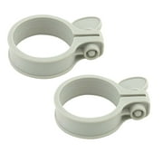 2 Pack of Summer Escapes | Polygroup Plastic 1.25" Hose Clamps PF220-1-PF221-1