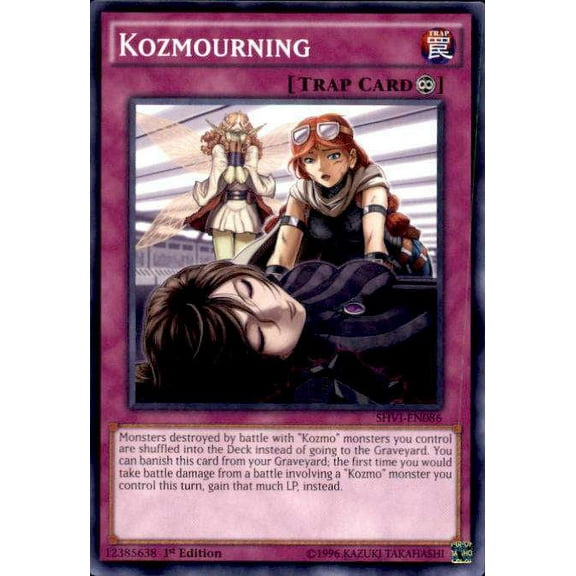 YuGiOh Shining Victories Common Kozmourning SHVI-EN086