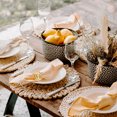 thumbnail image 1 of unbranded 4Ud De Servilleta Metálicos Dorados Decorativos Con Brillo Para Cena Y Especial, 1 of 8