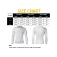 thumbnail image 2 of Men Compression Shirt Slimming Body Shaper Abs Control Undershirt Long Sleeve Shapewear, 2 of 5