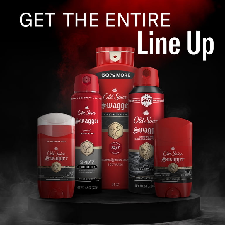 Old Spice Swagger & Captain 5本セット Old Spice Red Collection Swagger Men's Antiperspirant Deodorant