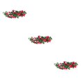 thumbnail image 2 of Kearding Planta de flores artificiales Rosas de vid falsas Plantas de boda Rosa de seda para jardín Restaurante Adornos de balcón Rosa roja Type1 NO1, 2 of 6