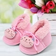 thumbnail image 2 of HUANBAI Baby Girls Boys Warm Shoes Soft Booties Snow Boots Comfortable Shoes Infant Toddler Warming And Fashion Shoes 12-18 Months, 2 of 6