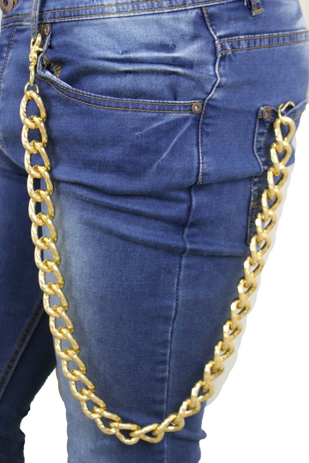 Alwaystyle4You Men's Strong Chunky Jean Biker Wallet Chain