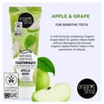 thumbnail image 3 of Organic Shop Apple & Grape Toothpaste, Gum Wellness, Cavity Protection, Natural Ingredients, Fluoride-Free, Tooth Sensitivity, Vegan & Cosmos Natural Certified. Pack of 2, 3 of 8