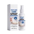 thumbnail image 2 of Xhegex 100ml White Shoe Cleaner Spray - No-Rinse Stain Remover for Sneakers, Leather & Canvas - Convenient Dry Cleaning for Daily Shoe Care, 2 of 8