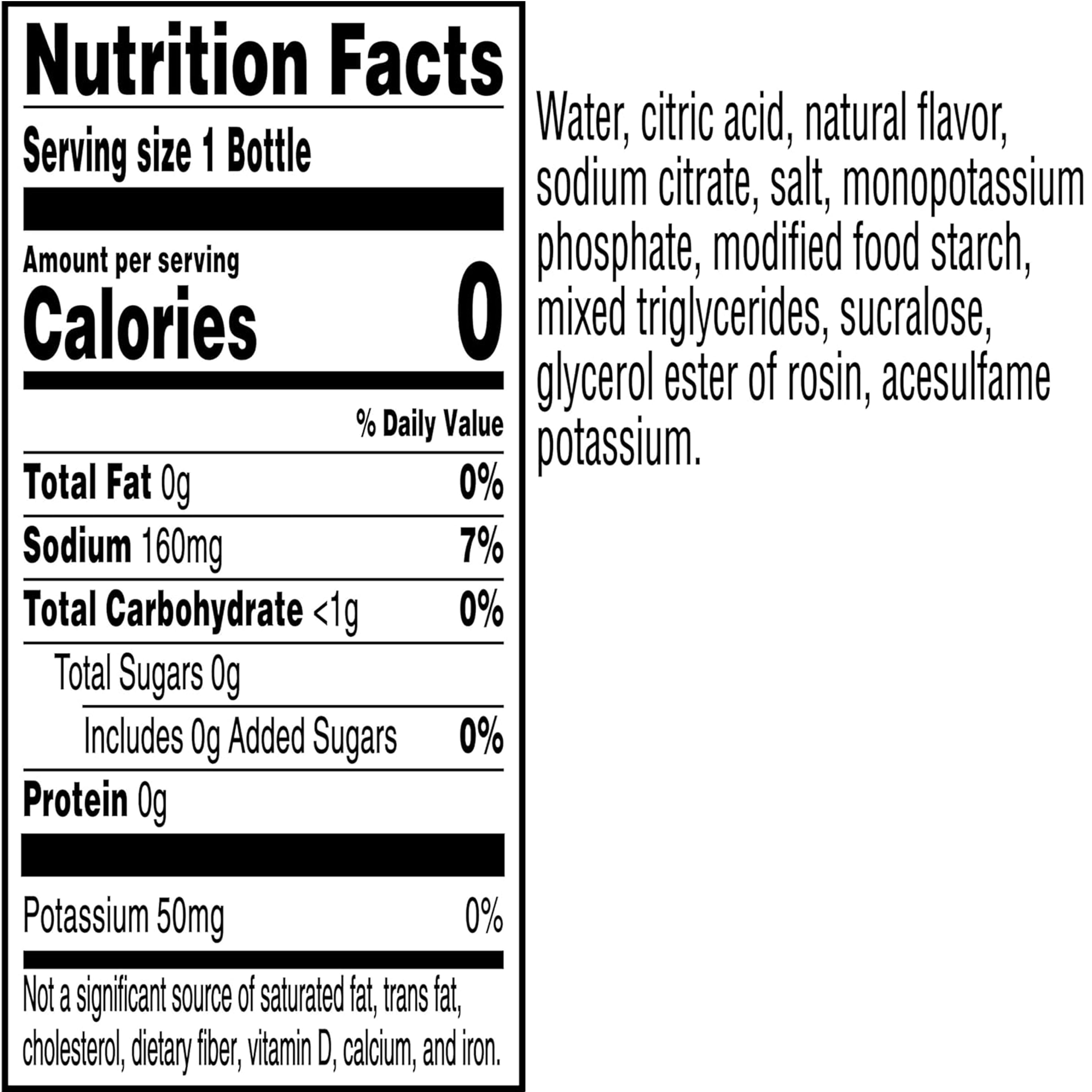 (2 pack) Gatorade Zero Sugar Thirst Quencher Glacier Cherry Sports Drinks, 12 fl oz, 12 Count Bottles
